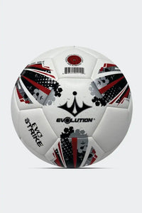 EVO Strike Training Soccer Ball, Red and Orange, view 5