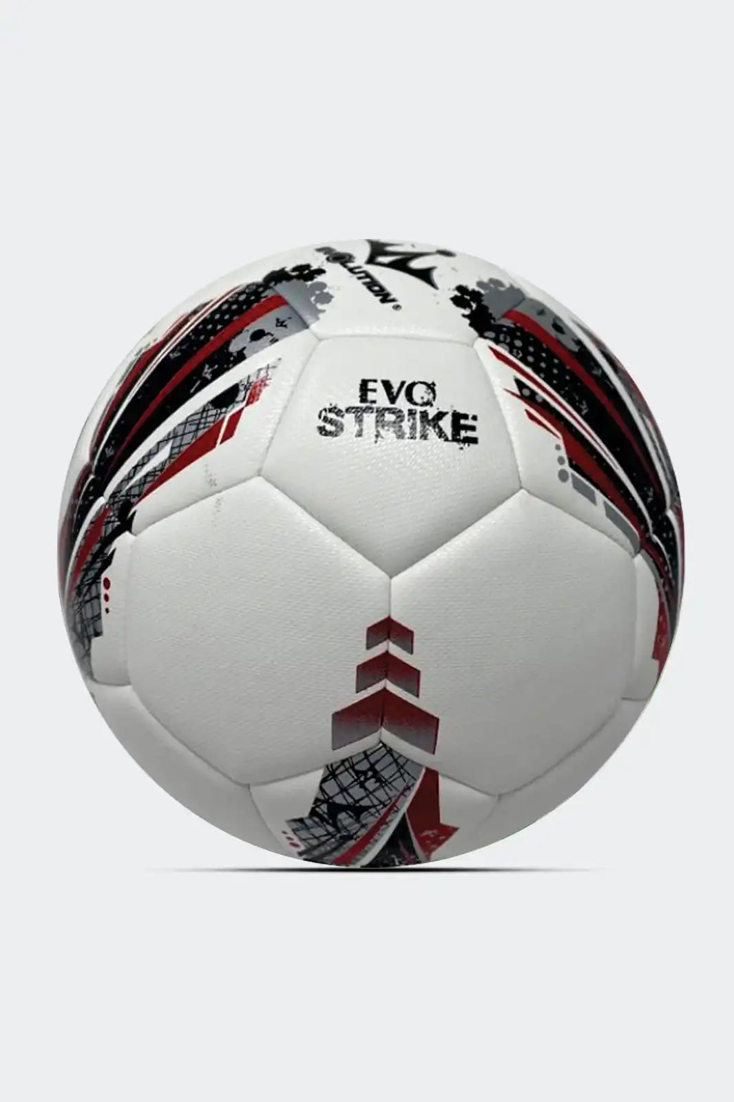 EVO Strike Training Soccer Ball, Red and Orange, view 7