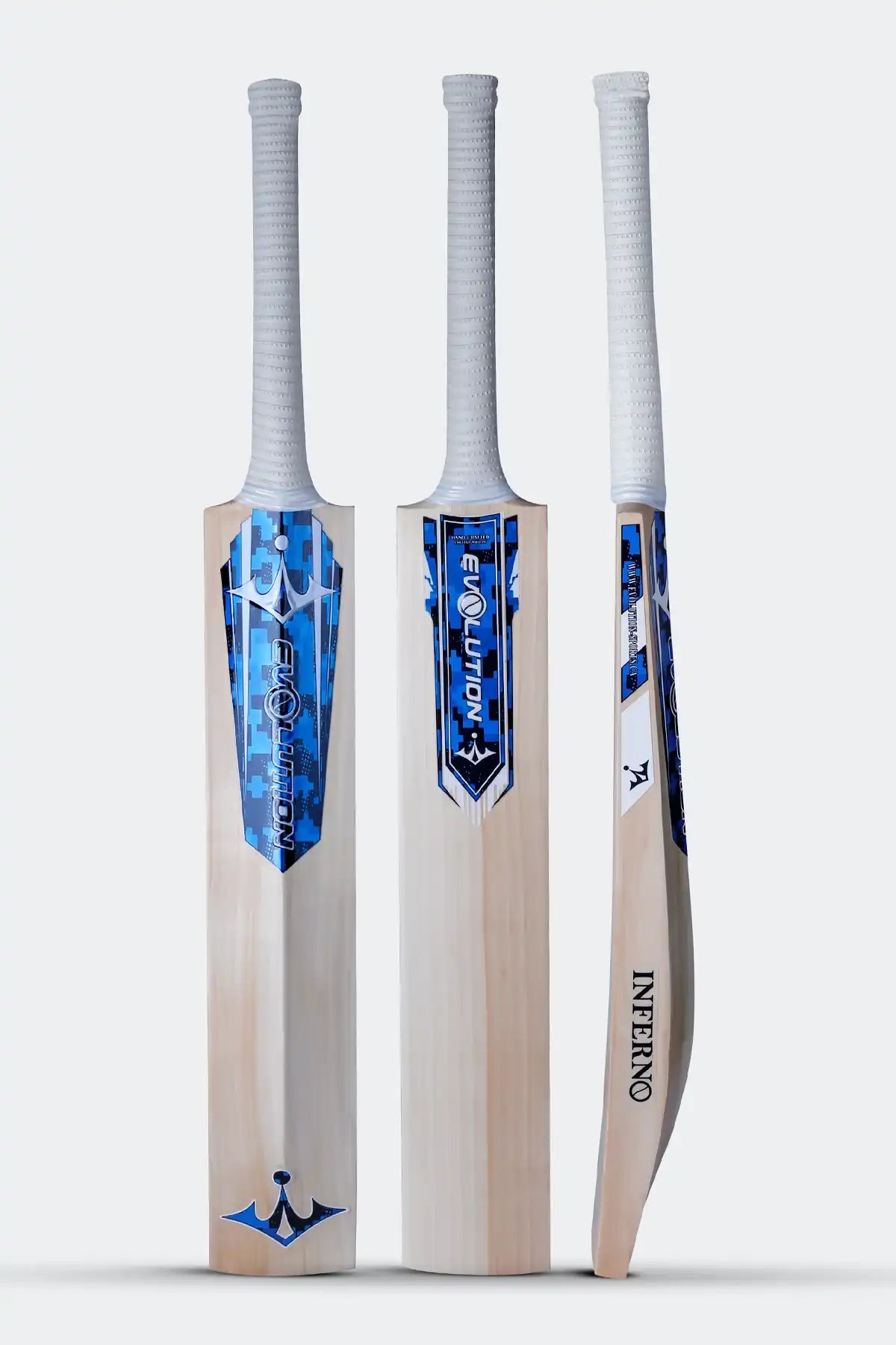 Inferno Camo English Willow Cricket Bat, view 6