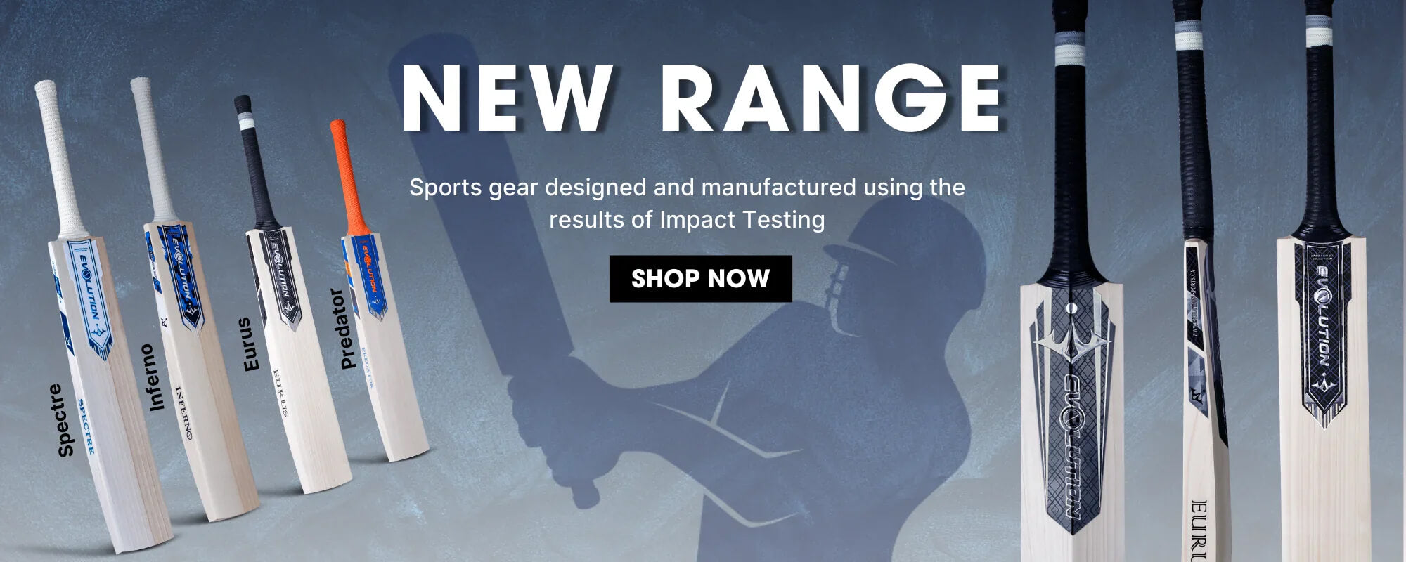 New Range Main Banner - Evolution Sports